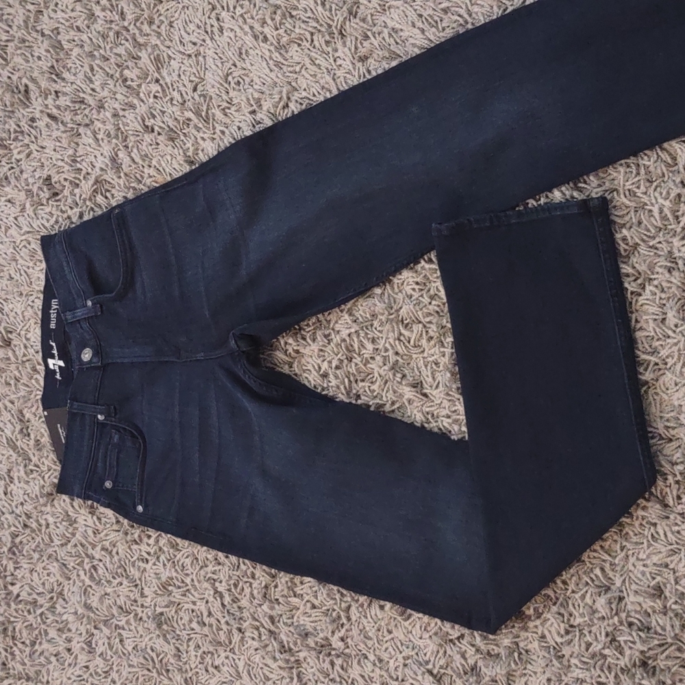 7 for All mankind AUSTYN relaxed straight leg mens jeans 28 active sport Stretch - Picture 8 of 8